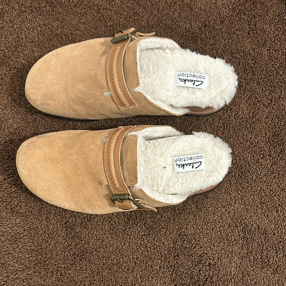 CLARK CLOGGS SLIDE ONS